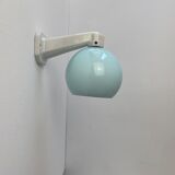 Old porcelain and vintage opaline wall lamp