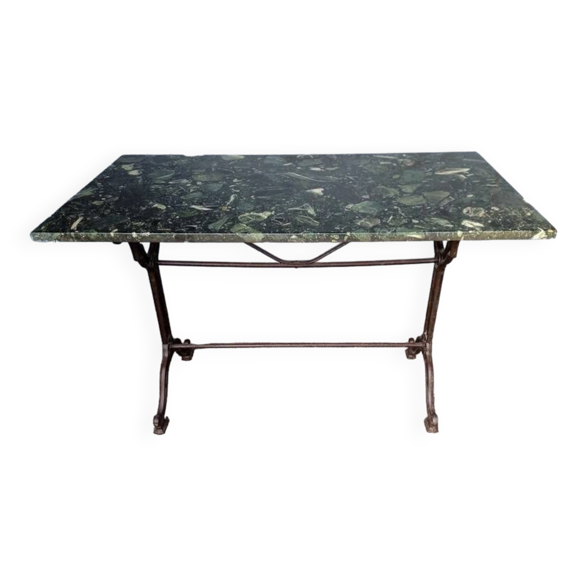 Marble bistro table 110cm