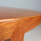 Teak Round Severin Hansen Coffee Table for Haslev Mobelfabrik by Bovenkamp