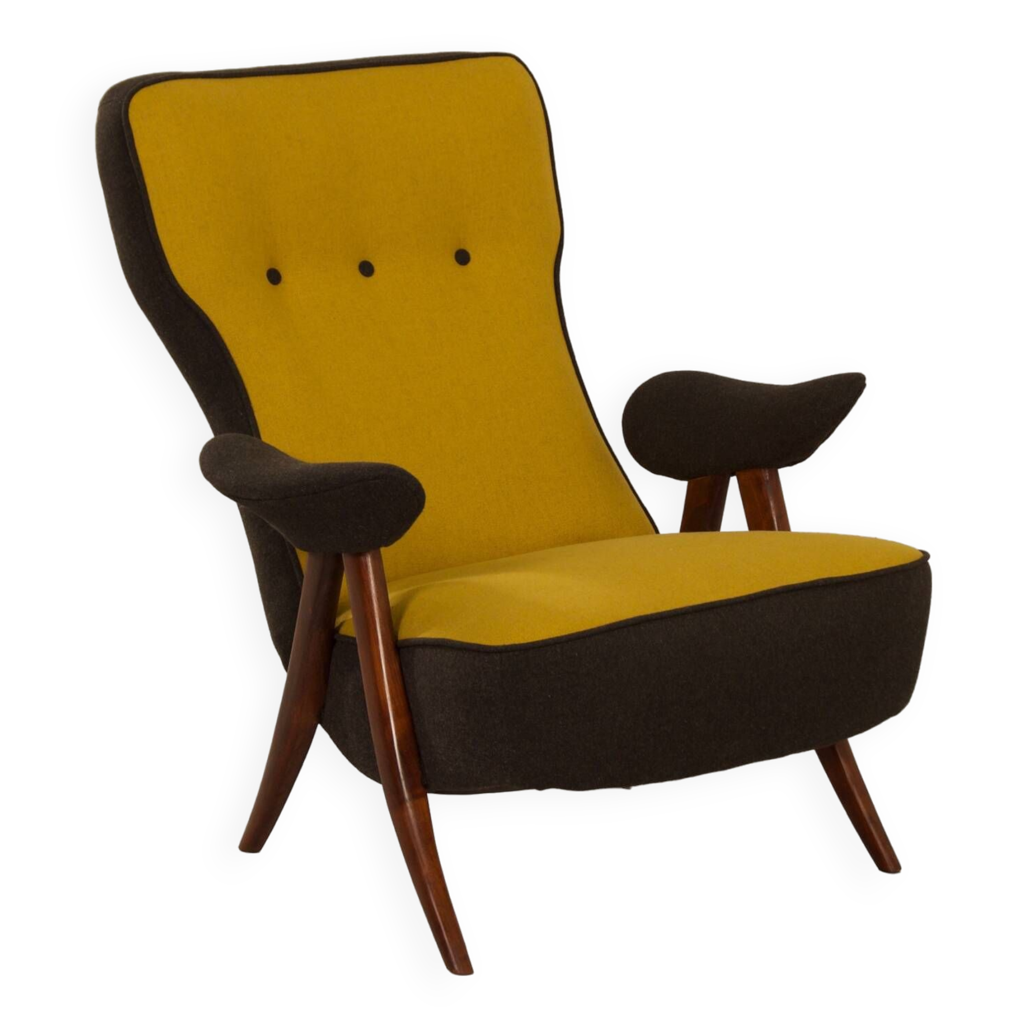 Fauteuil Modèle 105 Hairpin par Theo Ruth pour Artifort, 1950s