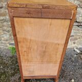 60s curtain filing cabinet