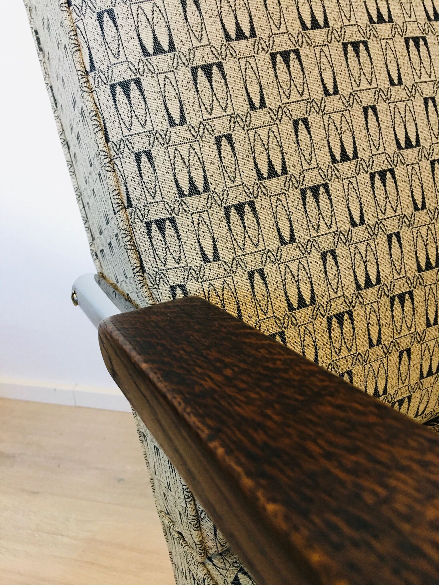 Bauhaus tubular steel armchair from Mücke Melder, 1930s