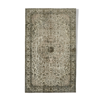 Tapis turc tissé à la main des années 1970 163 cm x 265 cm