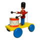Old wooden toy to pull