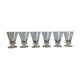 6 St Louis crystal glasses