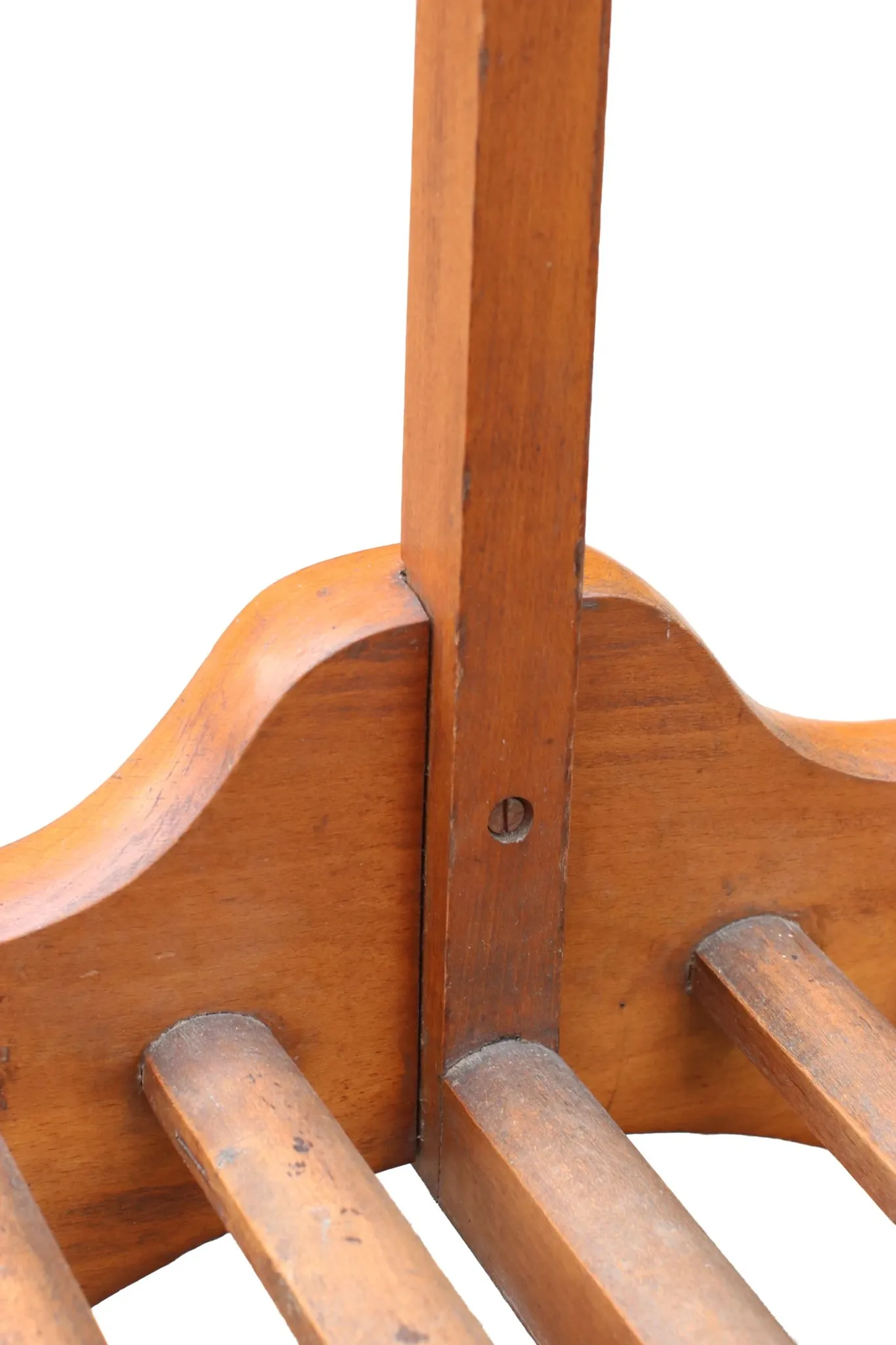 Vintage wooden valet stand / clothes stand from the 1960s