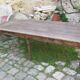 Table de ferme 6 pieds chêne