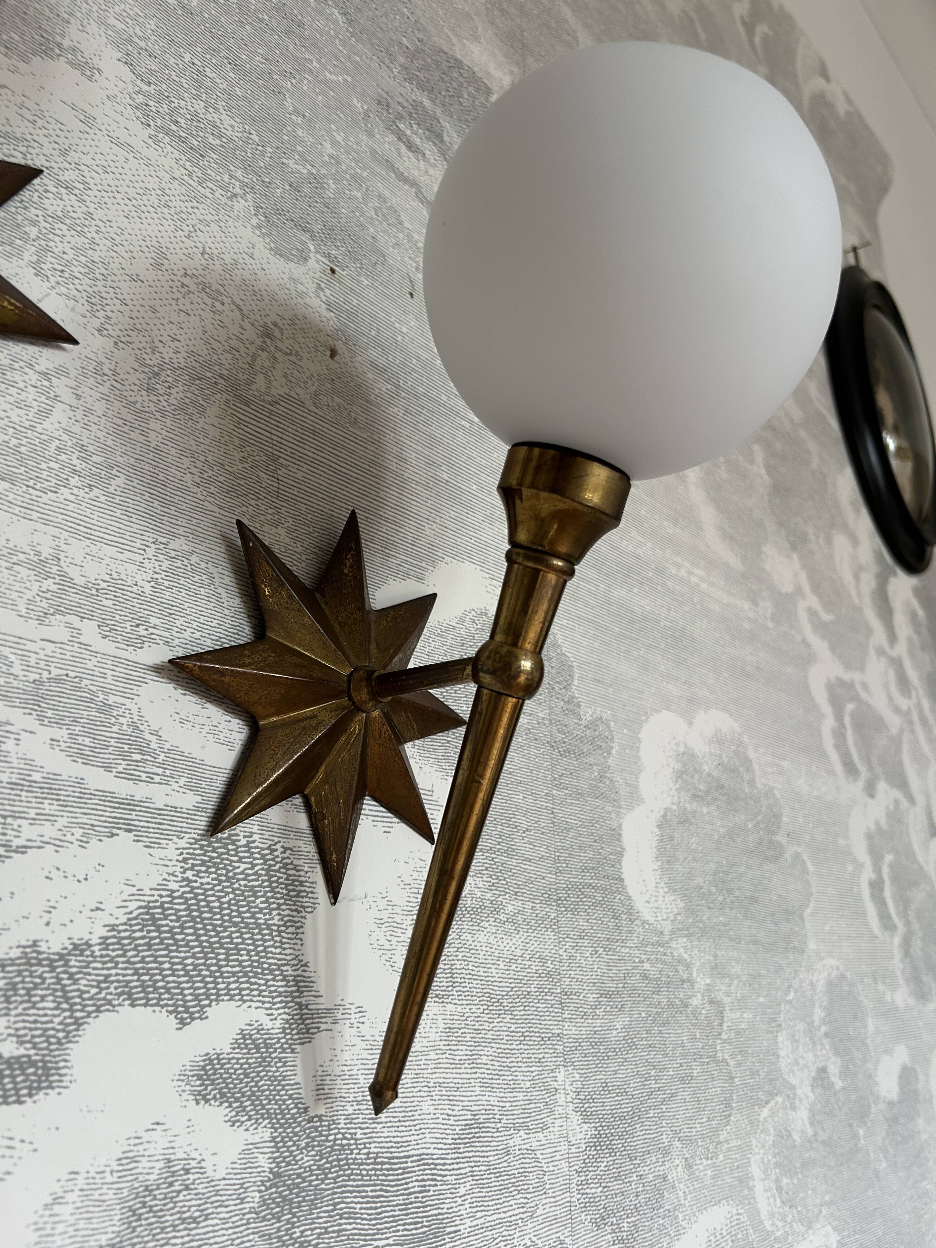 Arlus style wall lights - Lunel