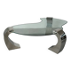 Superb postmodern Italian design coffee table from the 2000s