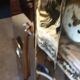 Pied de lampe vintage