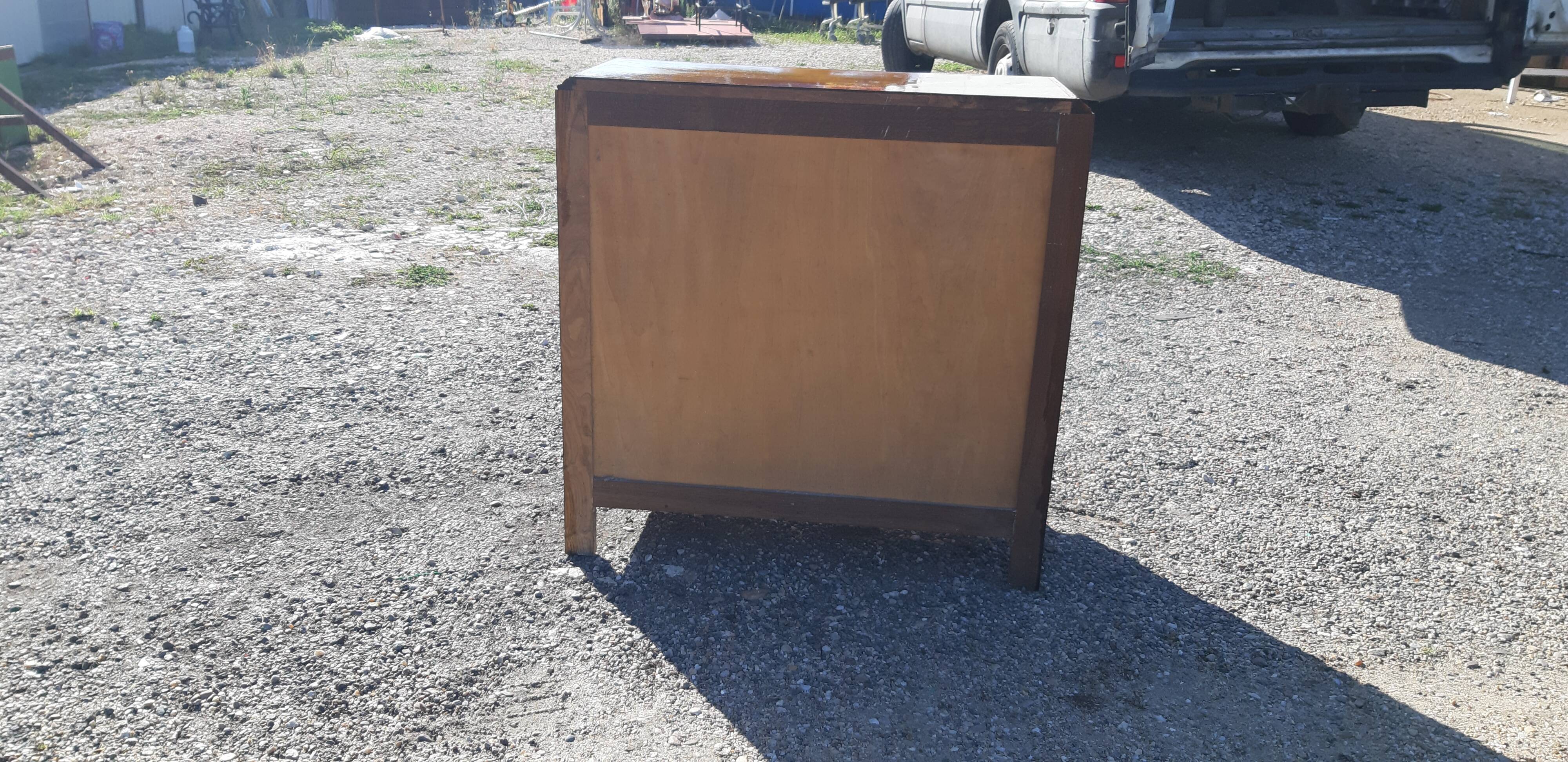 Commode vintage des années 50 pieds compas