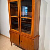 Biedermeier Top Showcase or Vitrine in Cherry Wood, South Germany, 1830