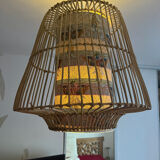 Suspension in rattan