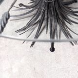 Coffee table with ears of wheat, "Coco Chanel" by Goossens, Circa 1970