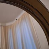 Vintage smoked plexiglass mirror