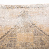 3x13 Vintage Turkish Runner Rug, 92x410Cm