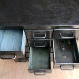 Furniture industrial metal business Flambo, 15 drawers