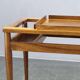Mid Century Walnut Serving Cart, Czechoslovakia, 1970s