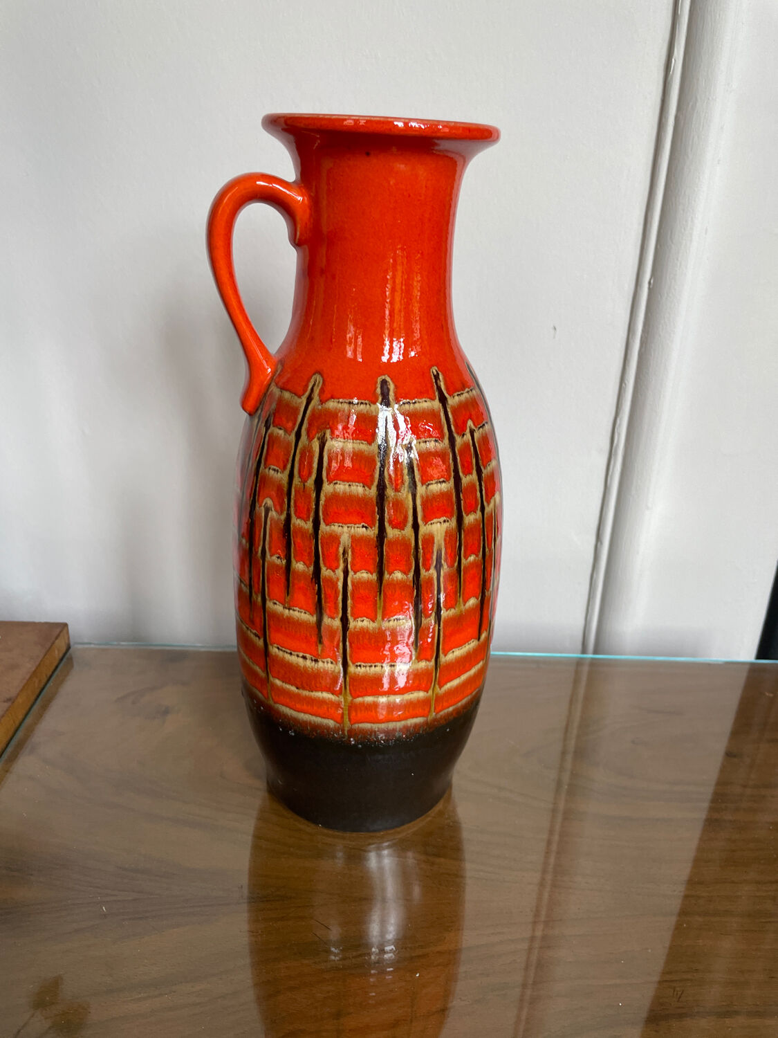 Large West Germany vase from the 70s Jasba