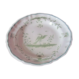 Plat faience de Moustiers XVIIIeme