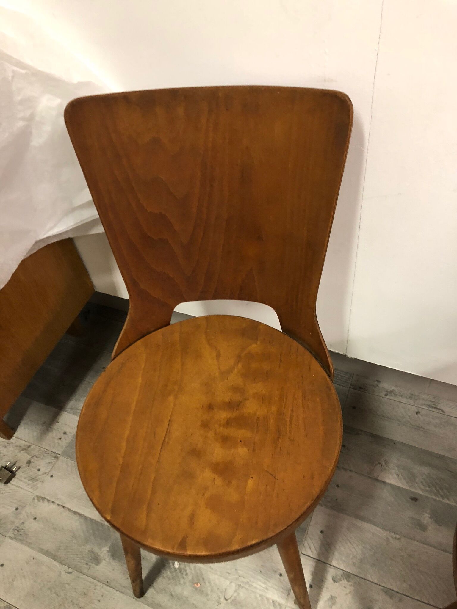 Set of 2 chairs Baumann model "Dove".