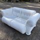Fur Comodus — 2-Seater Leather Sofa — Germany — Sculptural Vintage Lounge