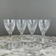 Service de verres en cristal saint louis modèle chantilly (26 pièces), XXe