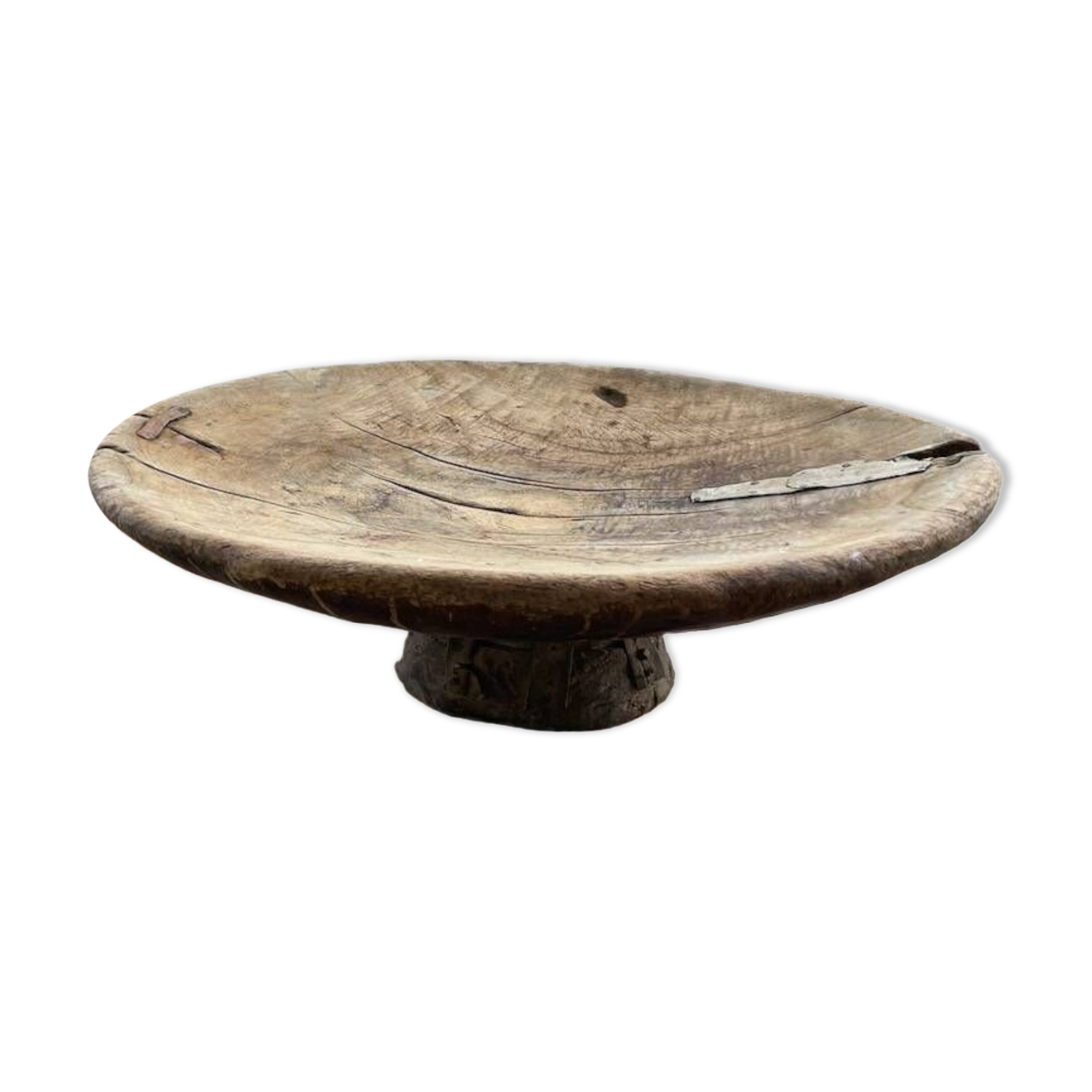 XL wooden Tuareg dish