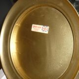 Umbrella stand in English gilded brass