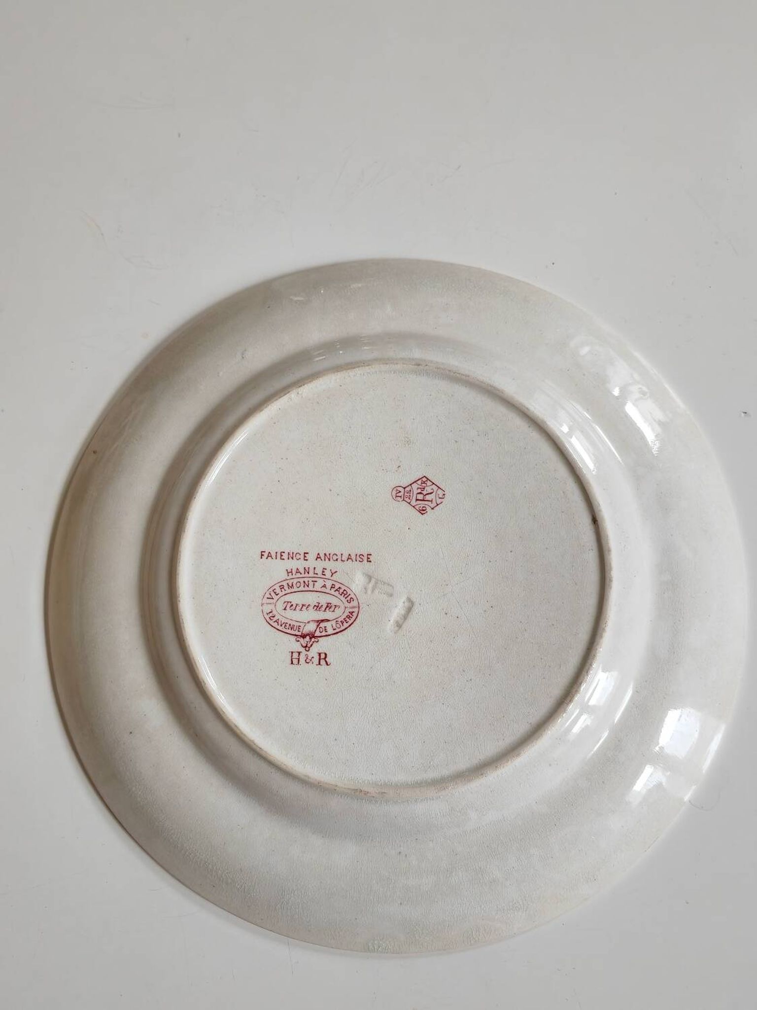 Vermont Ironstone Plate