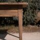 Table de ferme rénovée