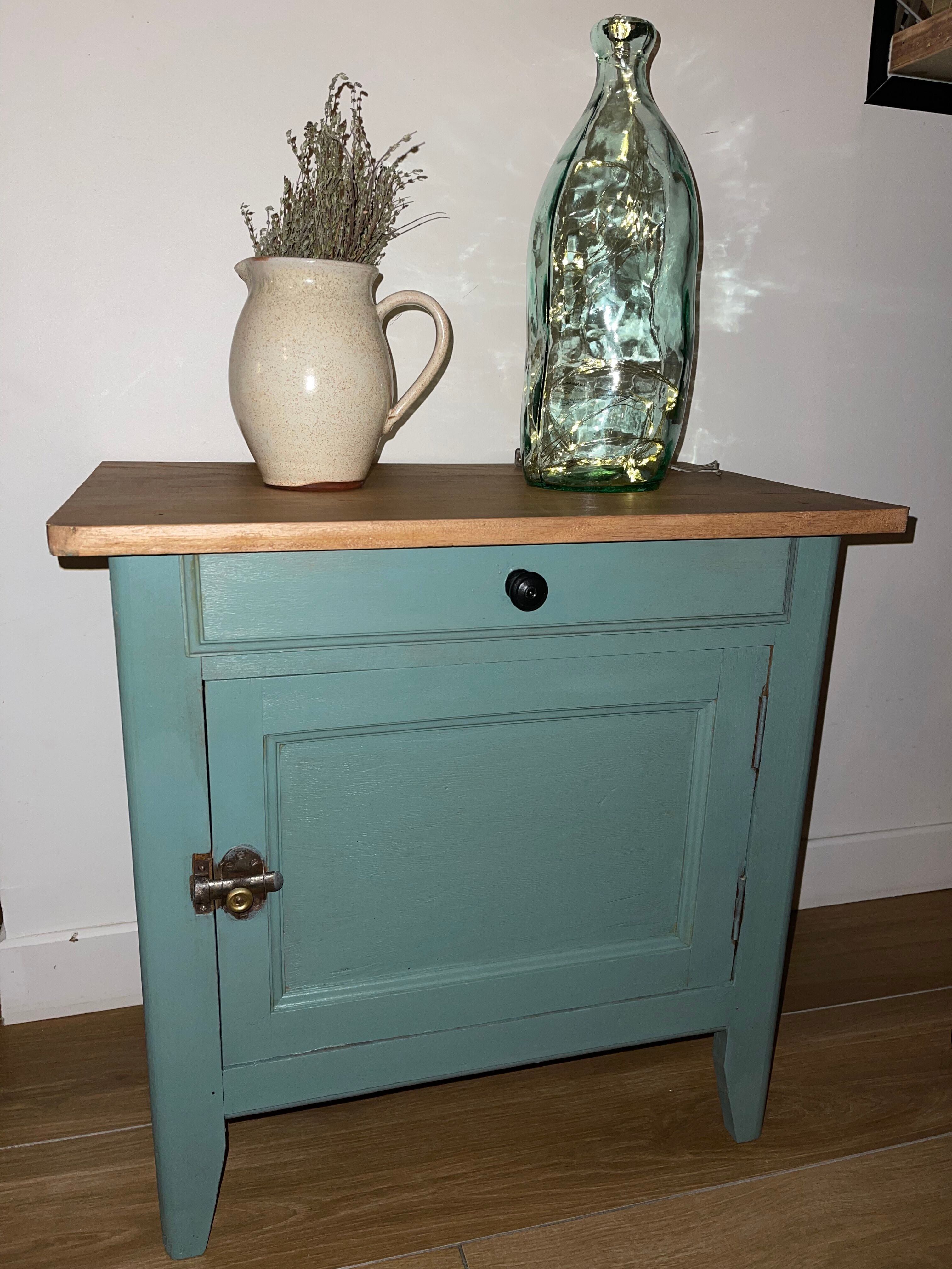 Antique furniture of low oak