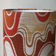 Résonance lampshade H87 D35 D25 - vintage fabric 1970's