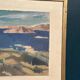 Original Swedish Oil on Panel - "Water Landscape" by Leo Janis - Signed - Vintage and Framed - 59 × 49 cm (23.2" × 19.2")