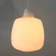 Aloys F. Gangkofner opal glass pendant lamp for Peill & Putzler, Germany 1960s