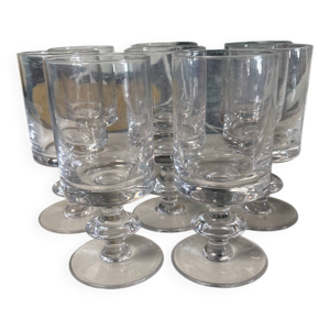 Ensemble de 8 verres - eau saint