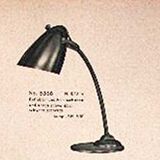 Former Kaiser Idell superb patina Model 6551 wide reflector