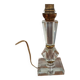 Cut glass lamp base from the 1940s