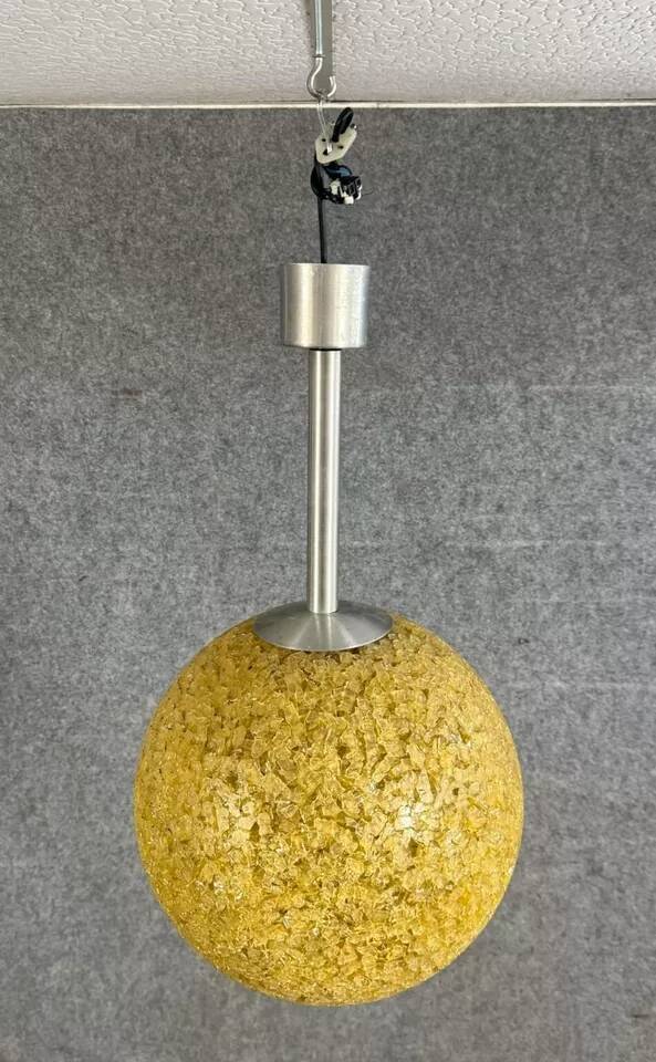 Murano ball pendant chandelier by Doria, Germany, 1970s