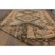 1970s Vintage Turkish Oushak Handmade Wool Cotton Orange Area Rug  149x316