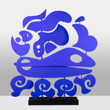 Sculpture titled "Swimmer" Antonine de Saint Pierre