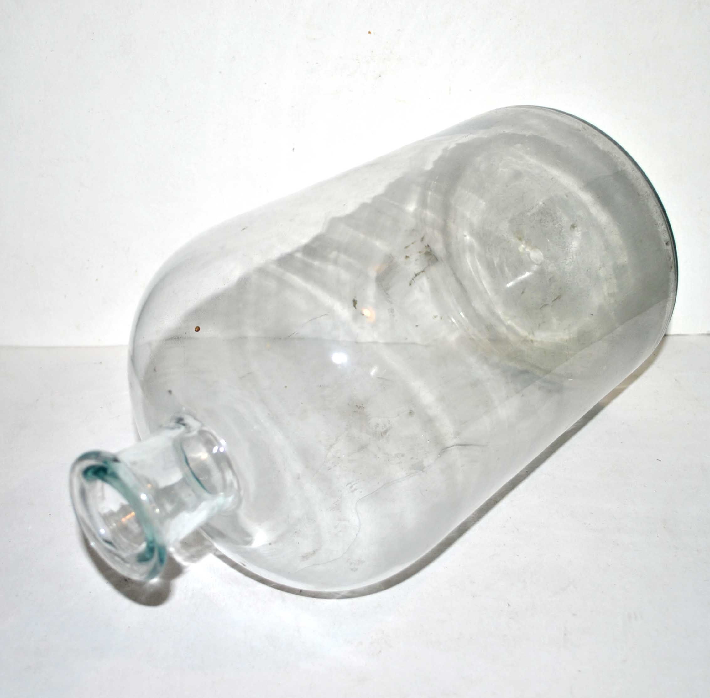 Apothecary bottle - old blue-blown glass bottle Pharmacy