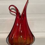 Grand Vase/Pichet 1960 en Verre de Murano de Barovier & Toso  Italie