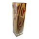 Autumn colored glass vase