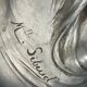 Miss Sibeud. Large Art Nouveau vase.