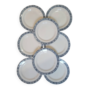 8 assiettes Terre de - 1er