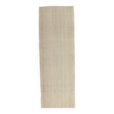 Tapis kilim en laine tissé à la main turc 103x303