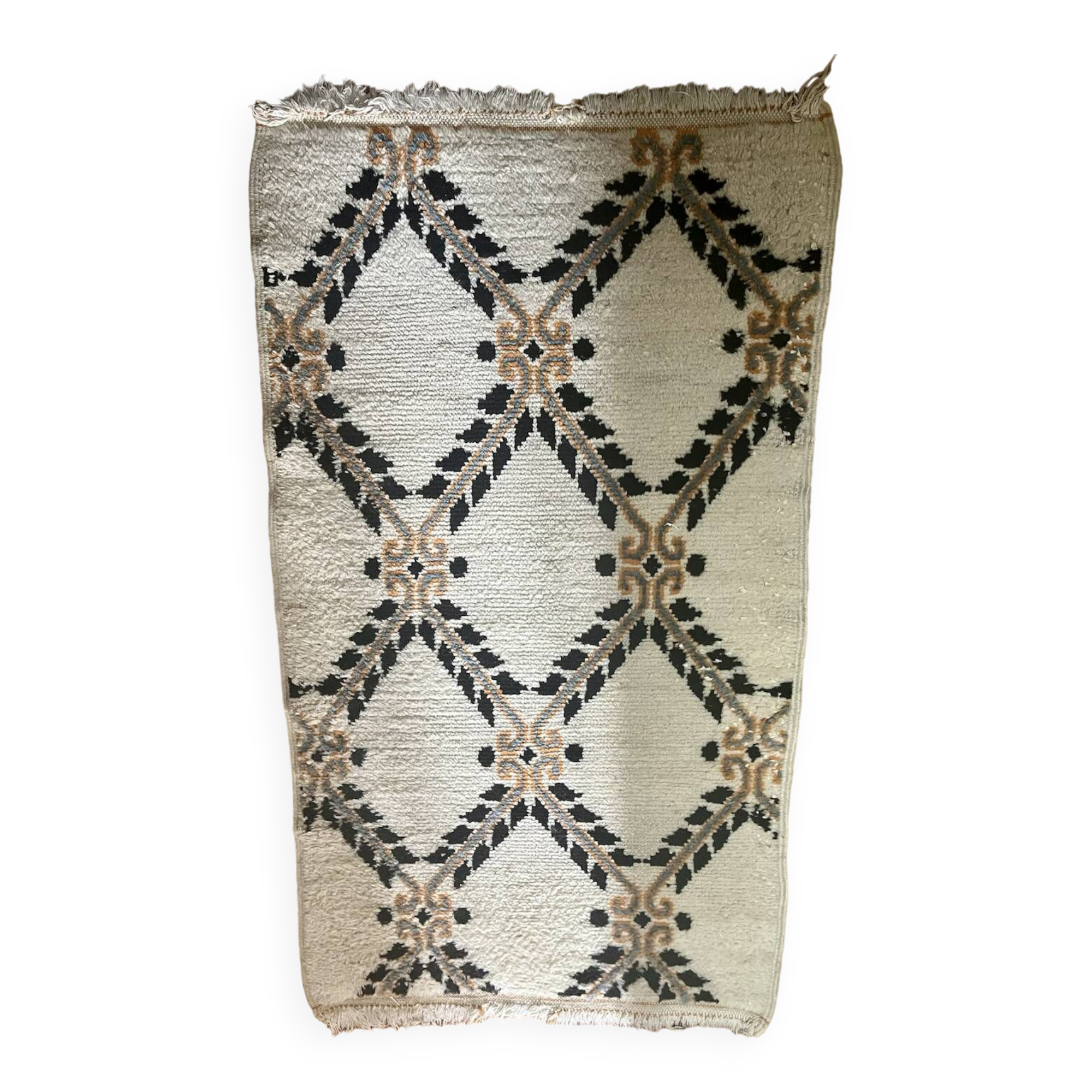 Two vintage Berber rugs from the 1970s