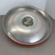 Rare Orange 50cm Charlotte Perriand Disc Wall Light by Staff, Germany 1970