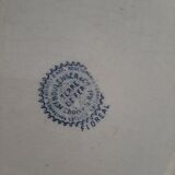 Plat ovale en Terre de fer